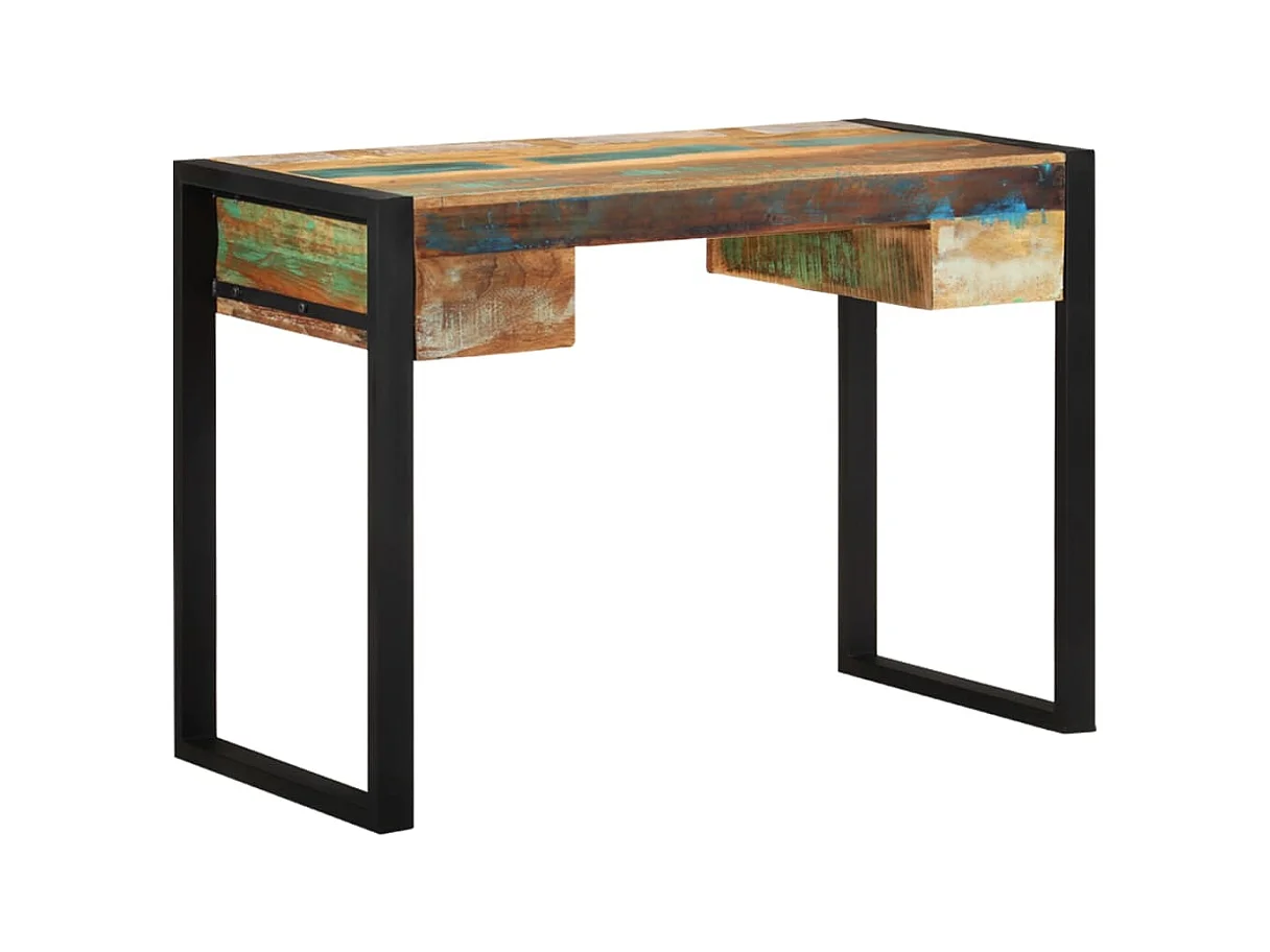 Benedetto  Bureau Bois de récupération massif