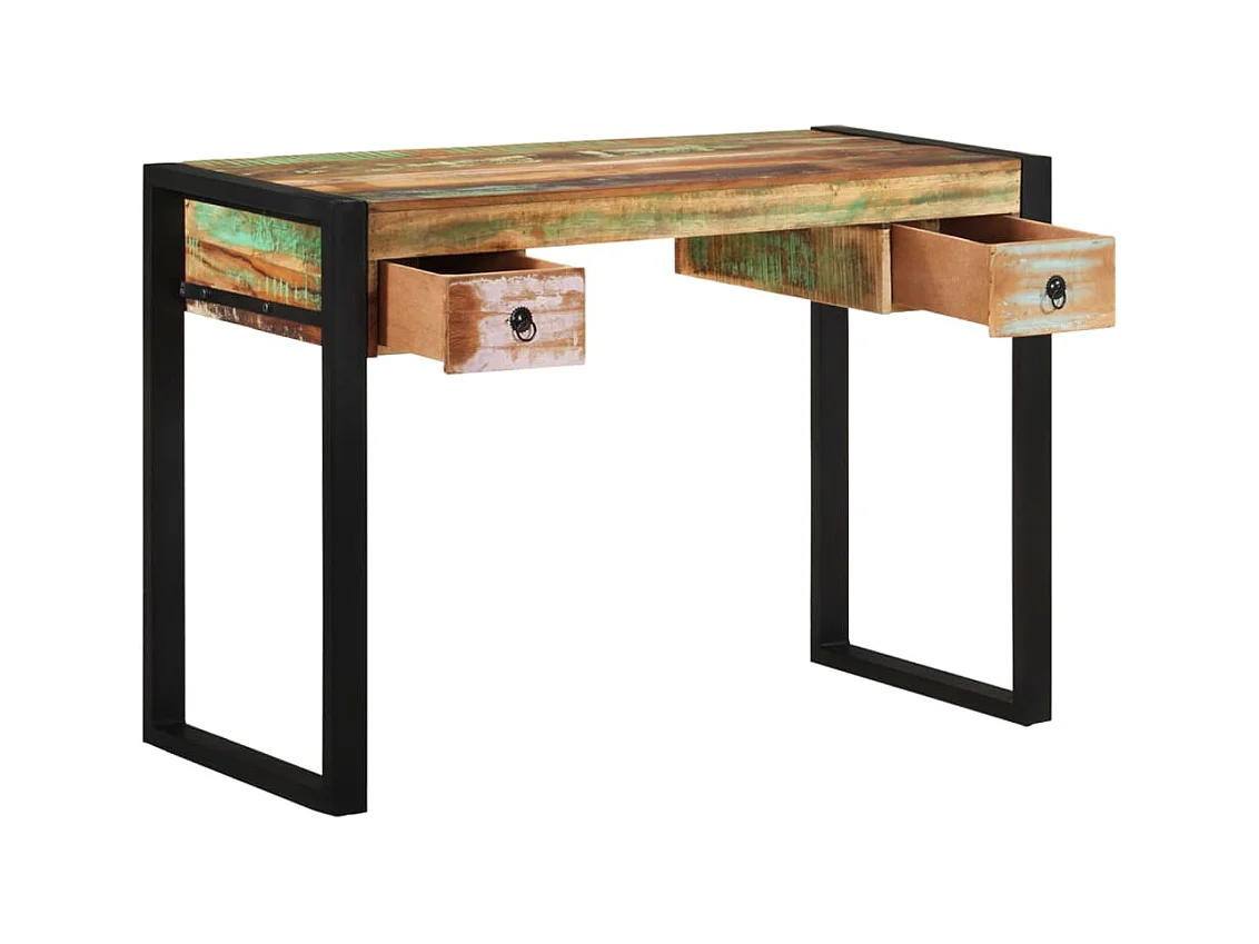 Benedetto  Bureau Bois de récupération massif