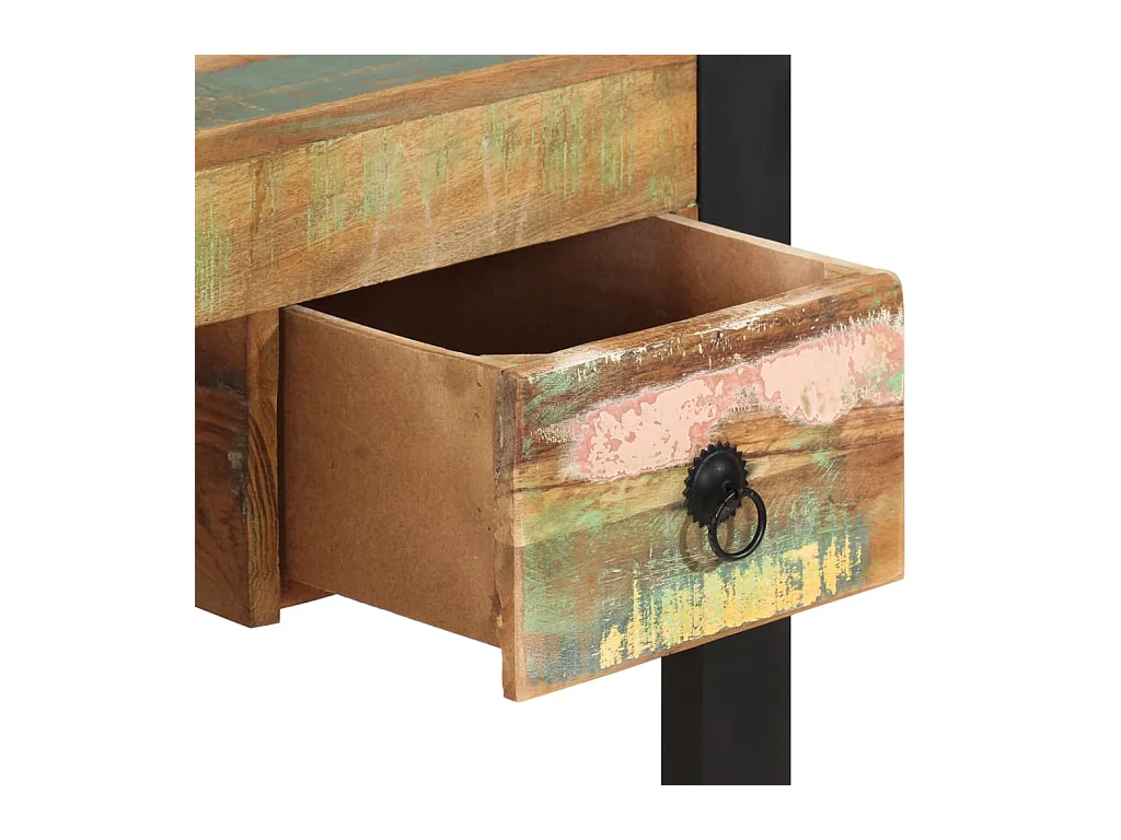 Benedetto  Bureau Bois de récupération massif