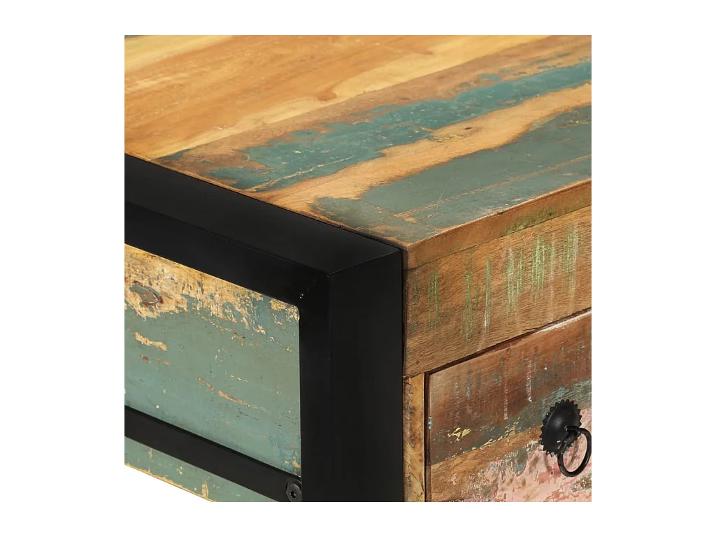 Benedetto  Bureau Bois de récupération massif