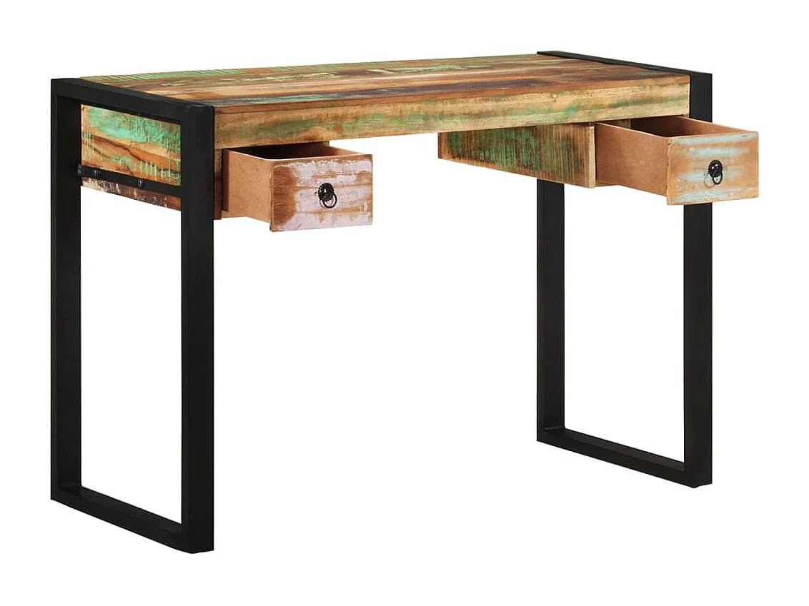 Benedetto  Bureau Bois de récupération massif