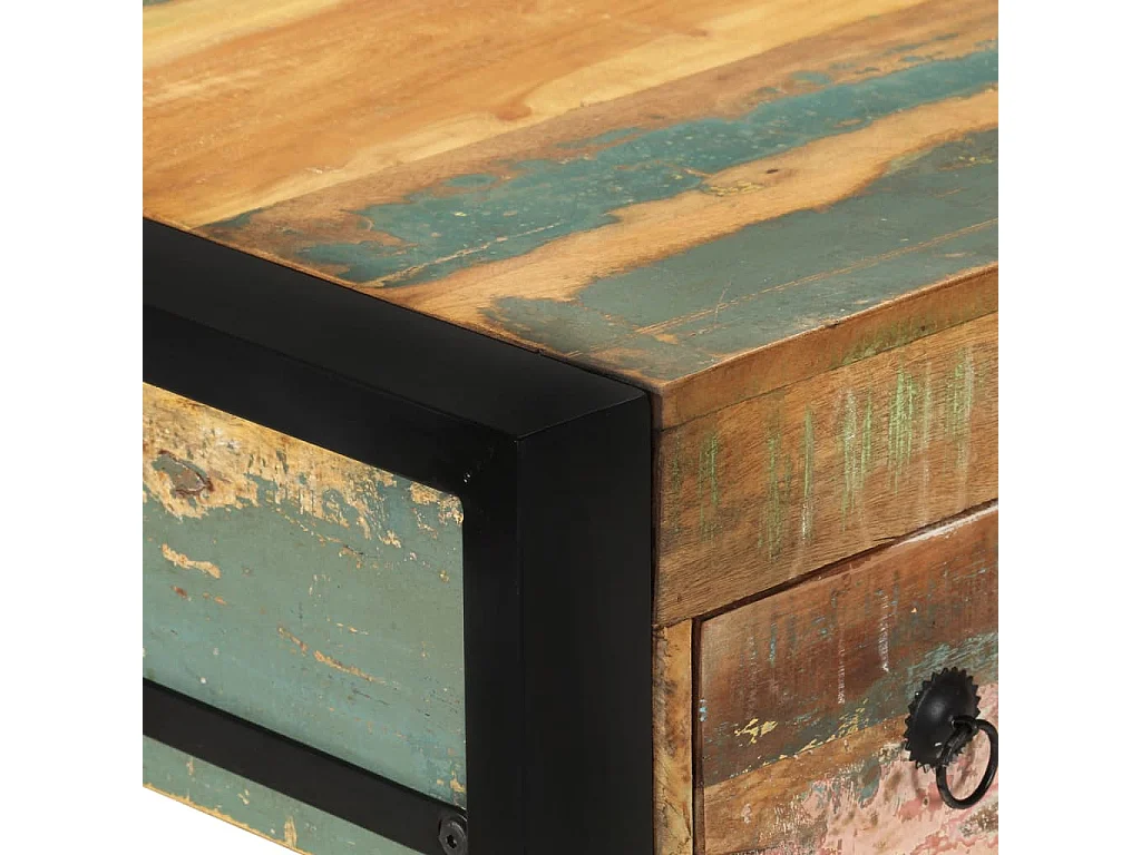 Benedetto  Bureau Bois de récupération massif