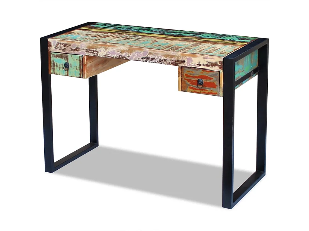 Benedetto  Bureau Bois de récupération massif