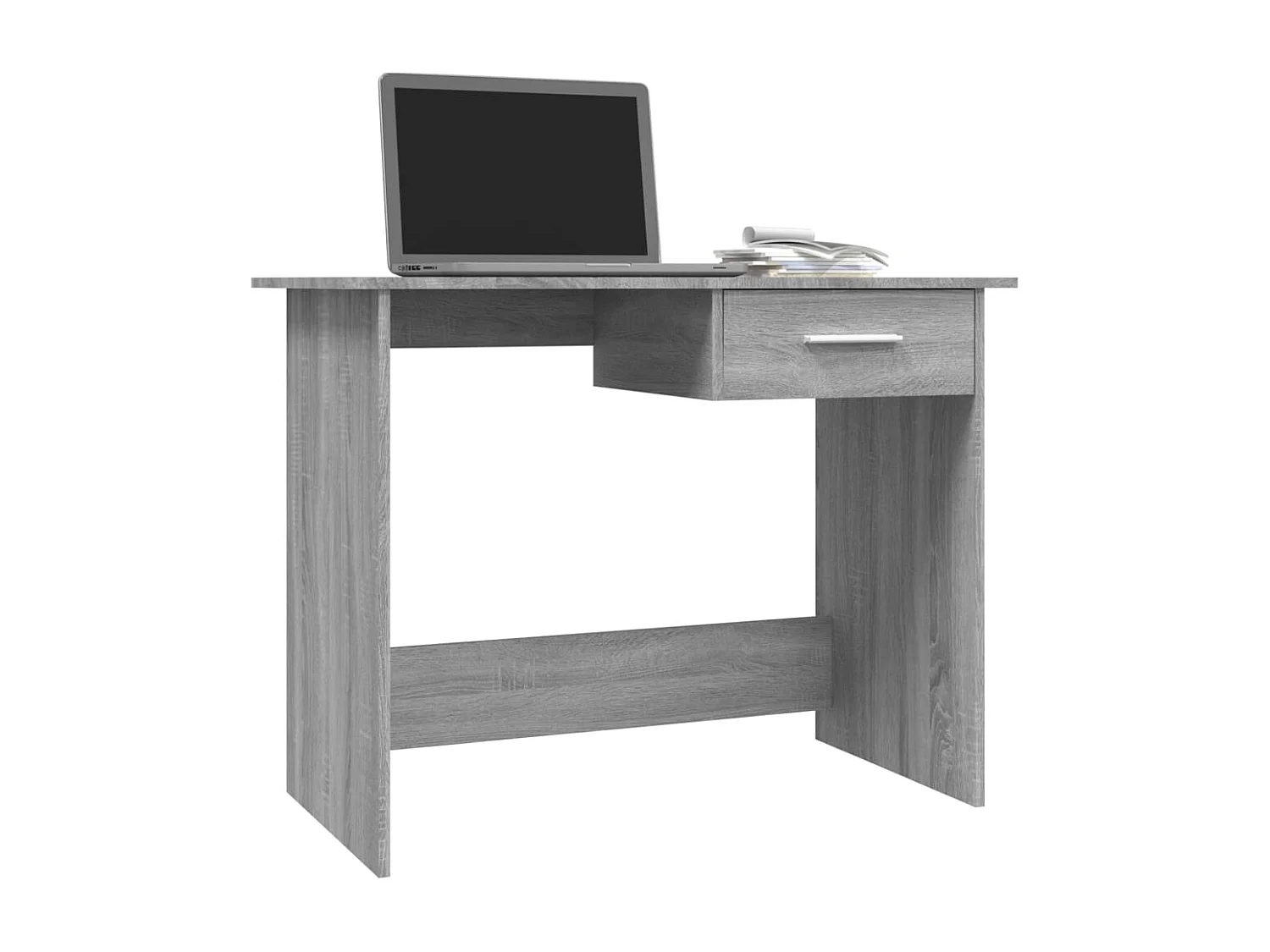 Broad Brook  Bureau Sonoma gris 100x50x76 cm Bois d'ingénierie