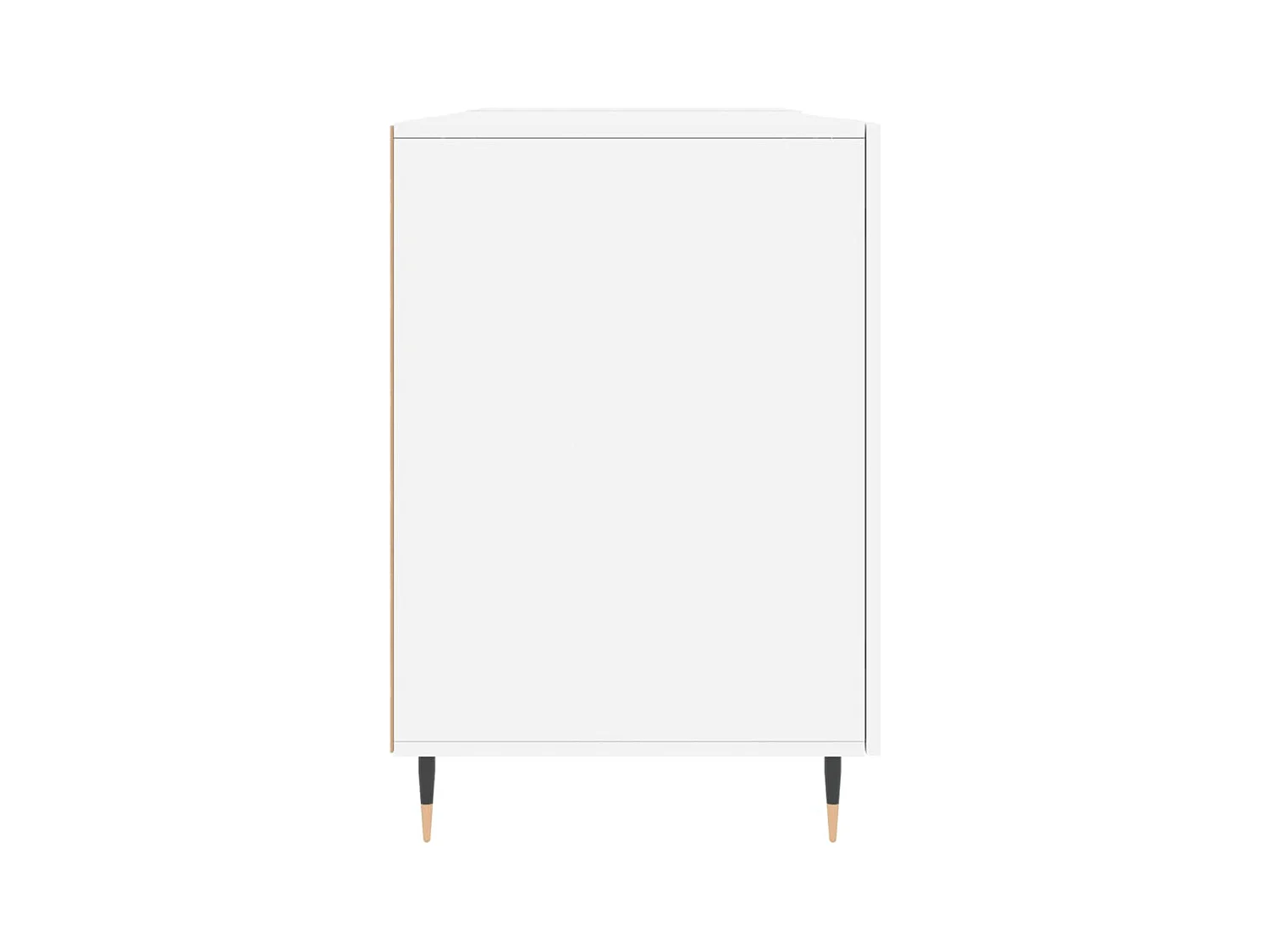 Kahina  Bureau blanc 140x50x75 cm bois d'ingénierie
