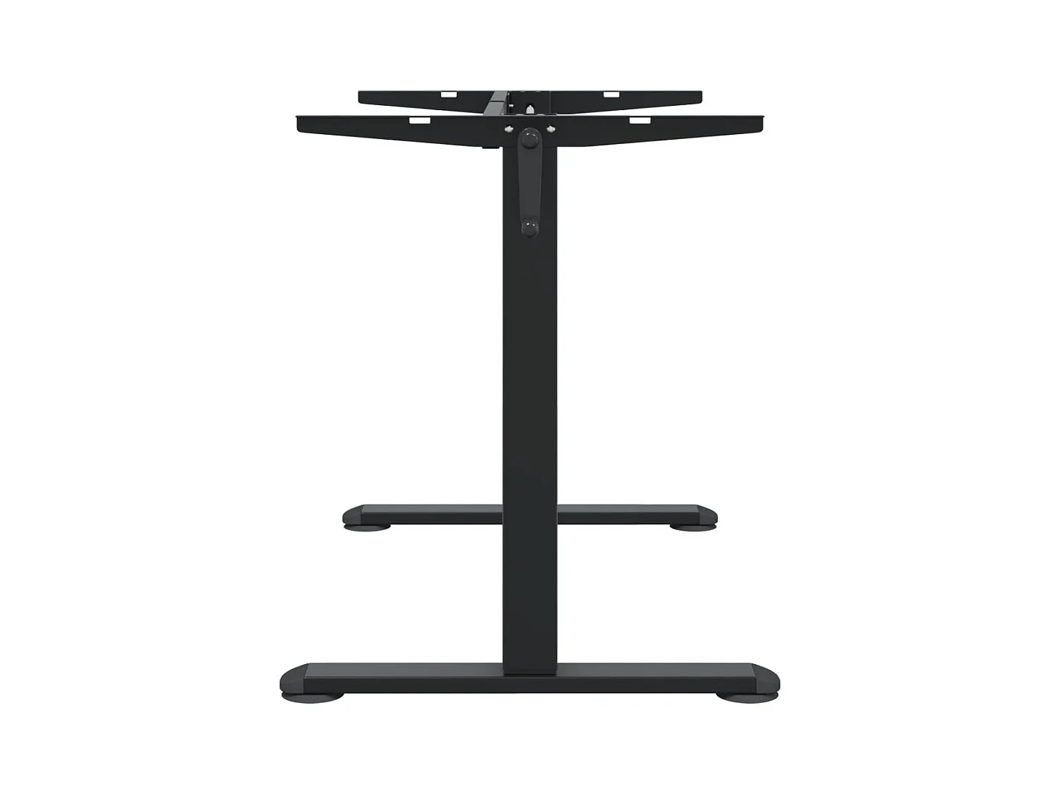 Mylna  Cadre de bureau debout noir (94-135)x60x(70-114) cm acier