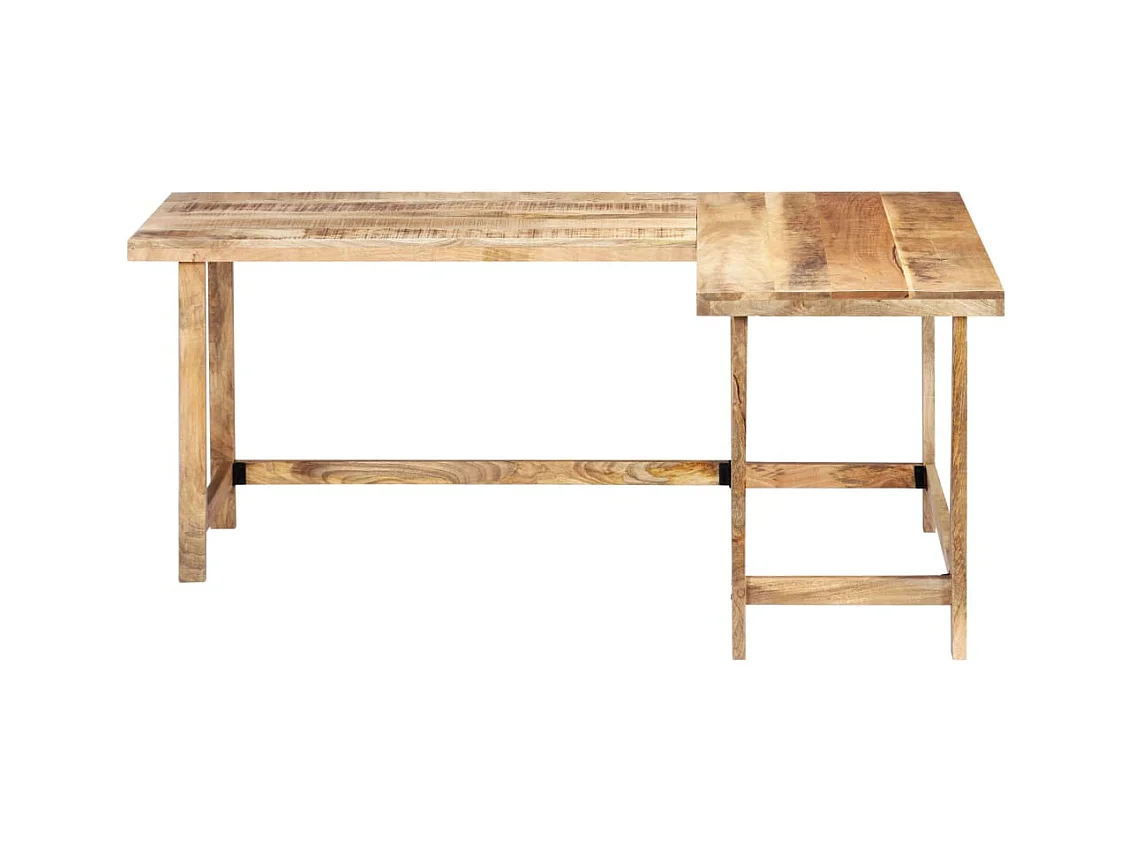 Garden Furniture -  Bureau 180x120x76 cm Bois de manguier massif