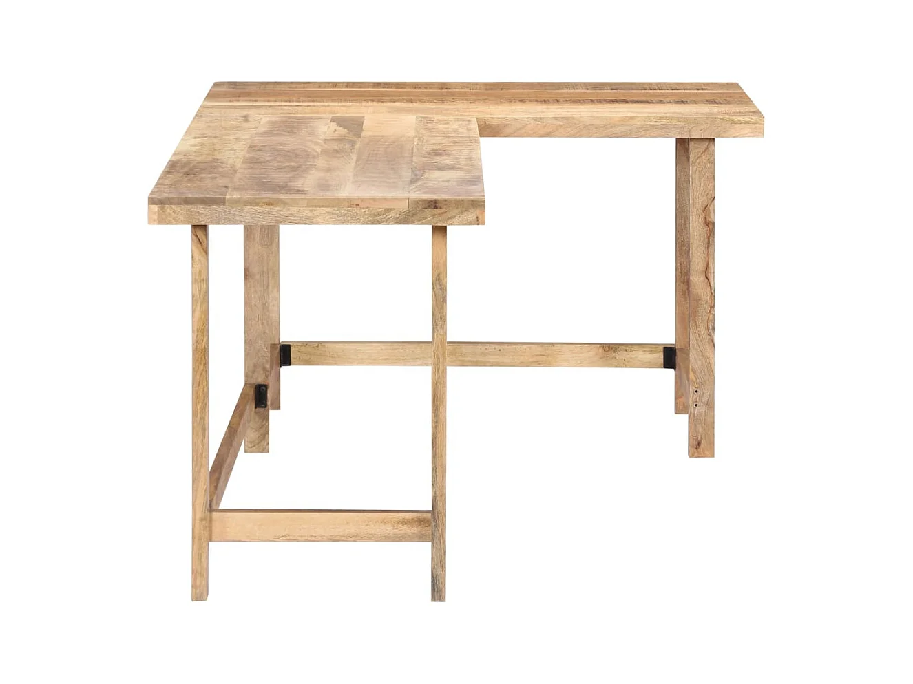 Garden Furniture -  Bureau 180x120x76 cm Bois de manguier massif