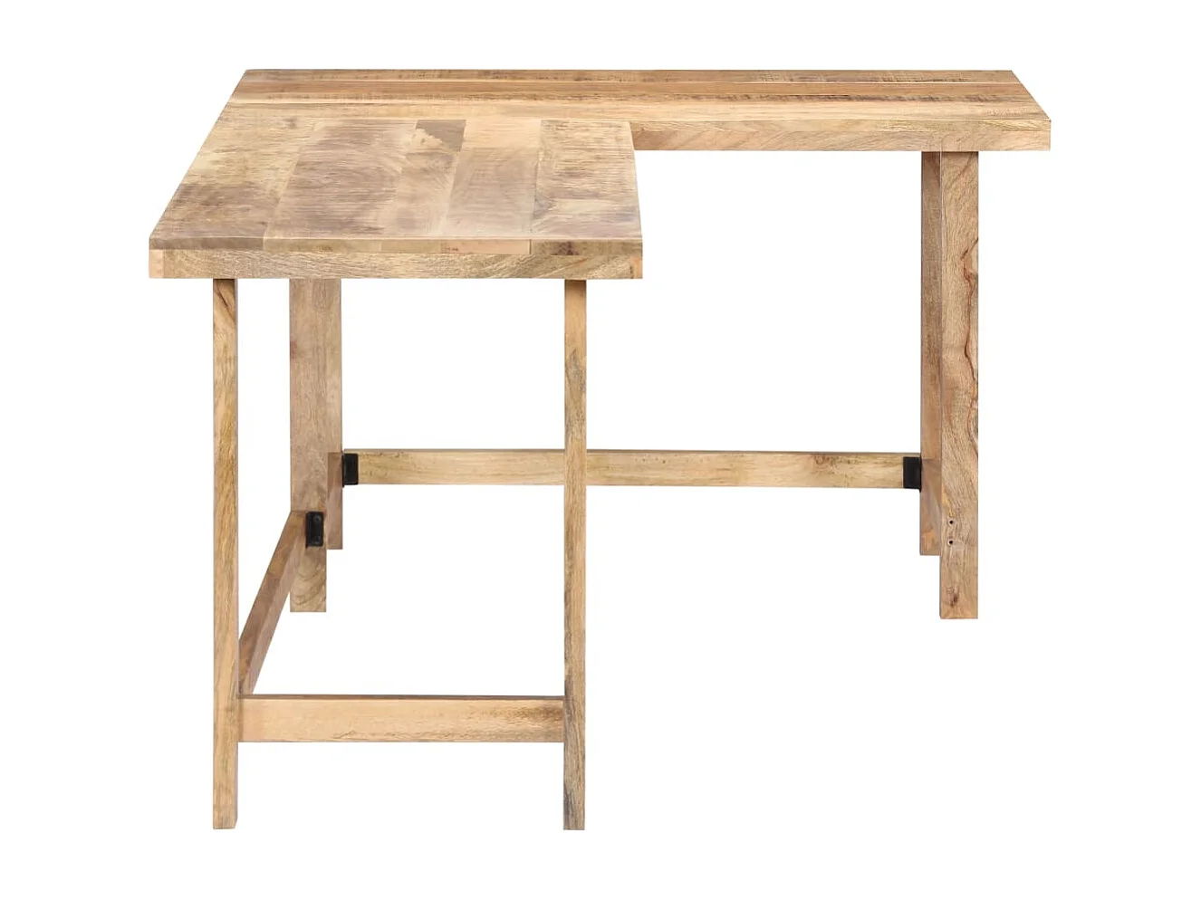 Garden Furniture -  Bureau 180x120x76 cm Bois de manguier massif