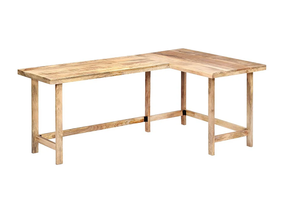 Garden Furniture -  Bureau 180x120x76 cm Bois de manguier massif