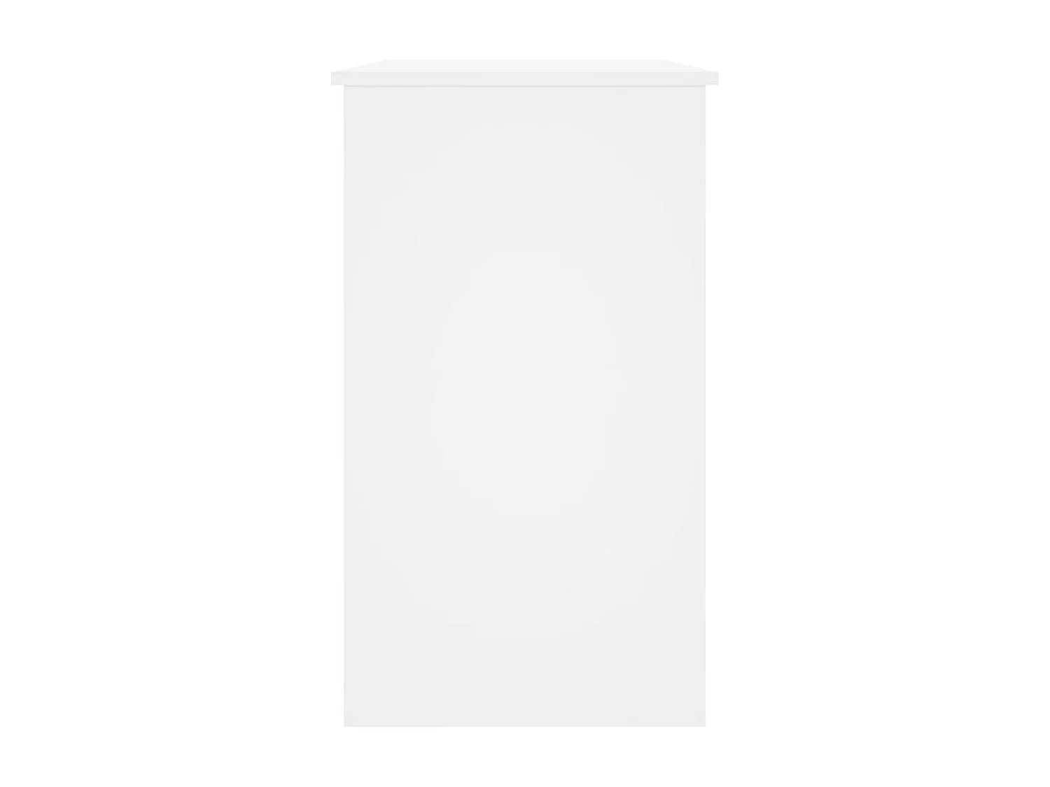 Rand Dean  Bureau Blanc 90x45x76 cm Bois d’ingénierie