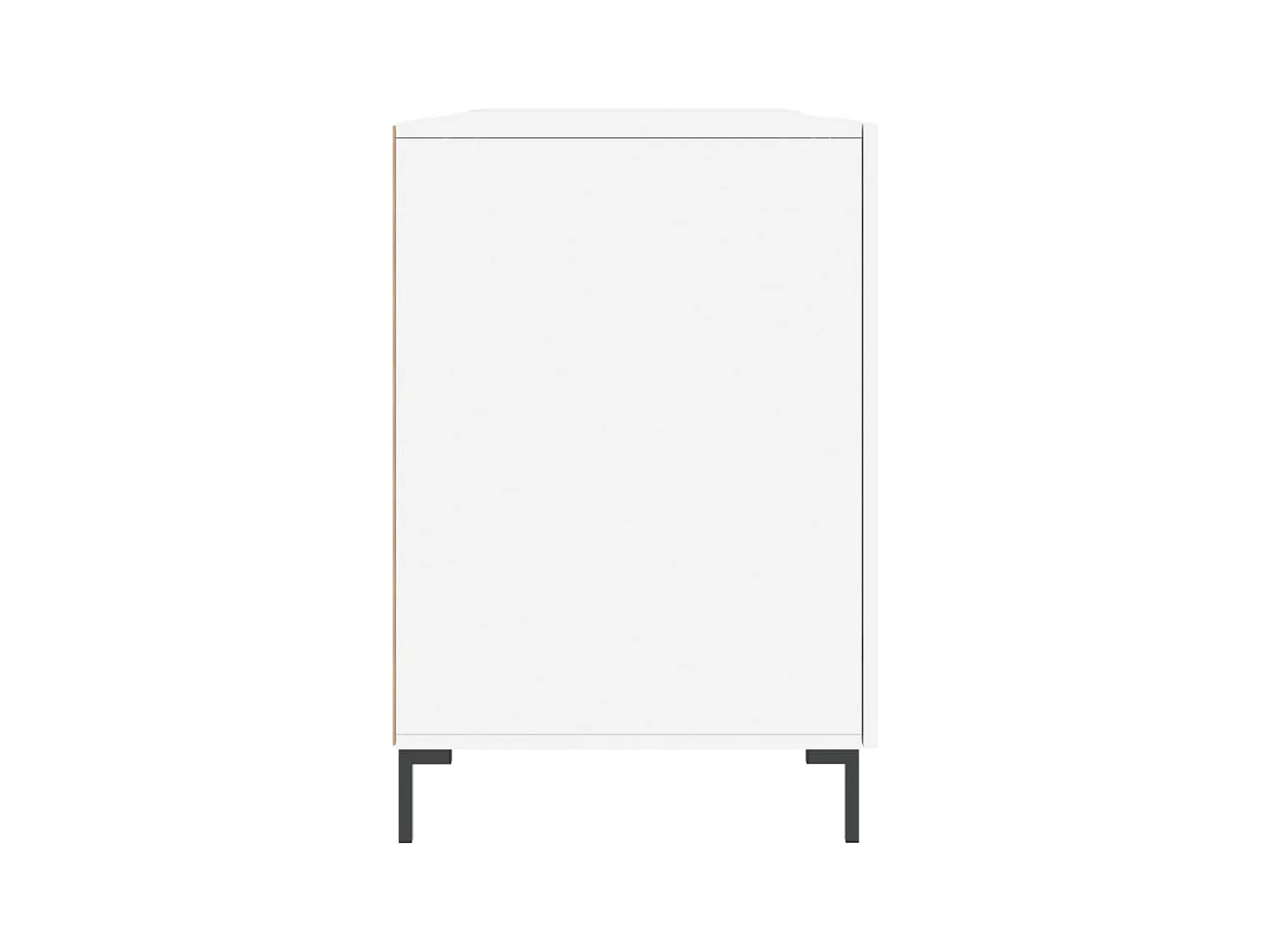 Ljorin  Bureau blanc 140x50x75 cm bois d'ingénierie