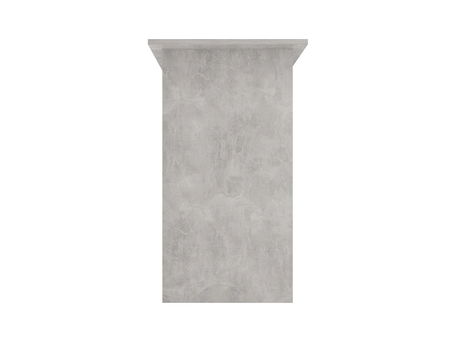Liza  Bureau Gris béton 80x45x74 cm Bois d’ingénierie