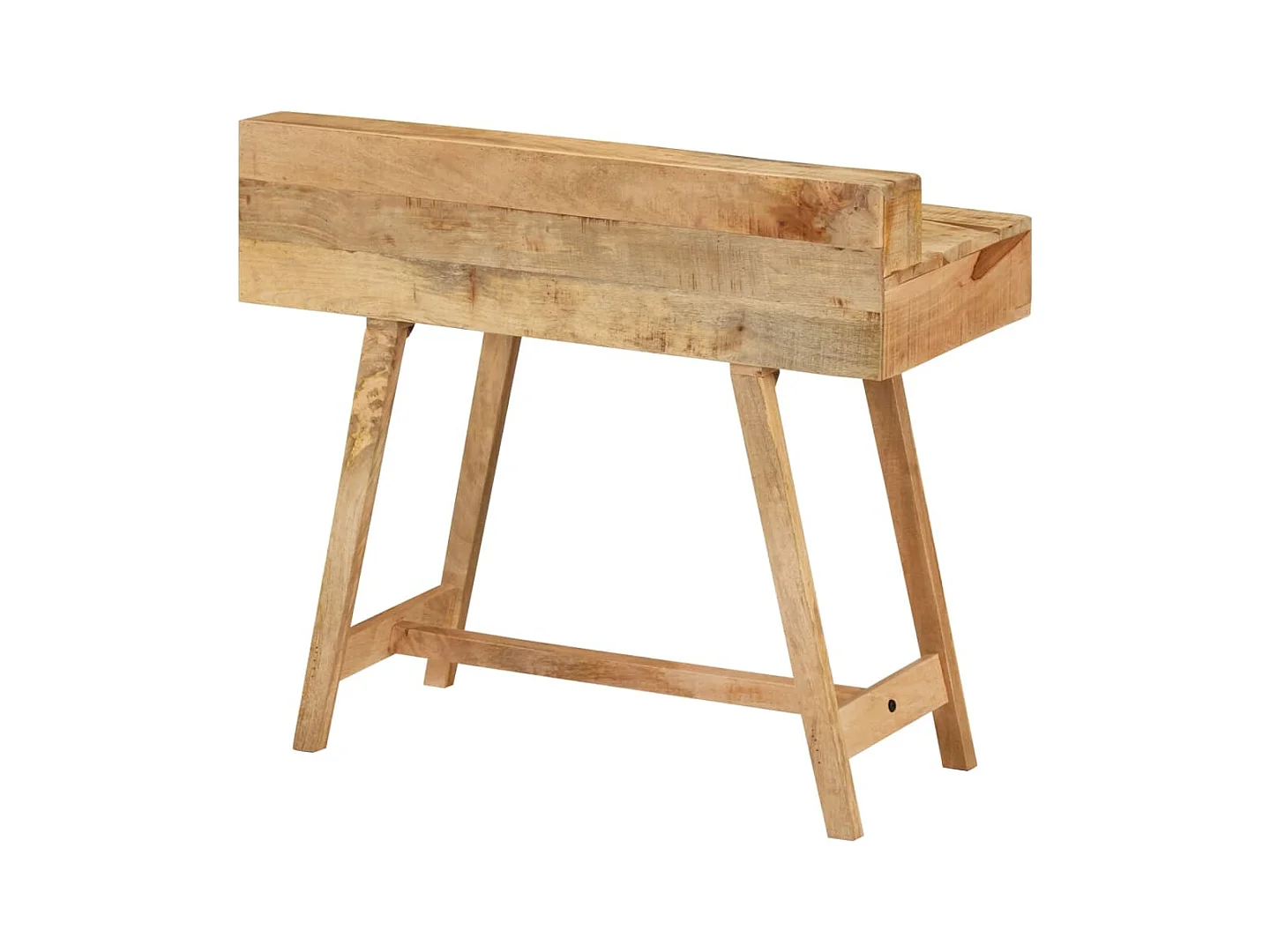 Eloira  Bureau 100x45x90 cm Bois de manguier brut solide