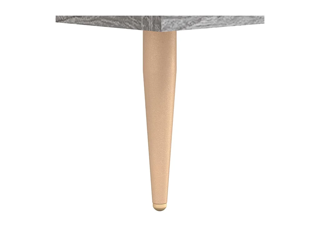 Anne-Marie  Bureau sonoma gris 140x50x75 cm bois d'ingénierie