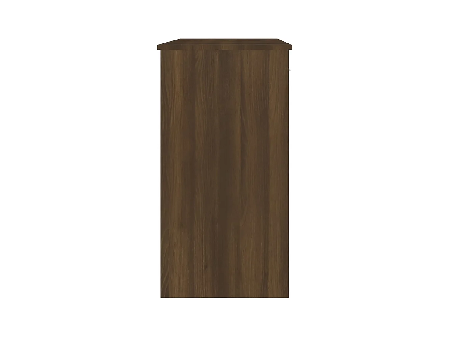 Werran  Bureau chêne marron 80x40x75 cm bois d'ingénierie