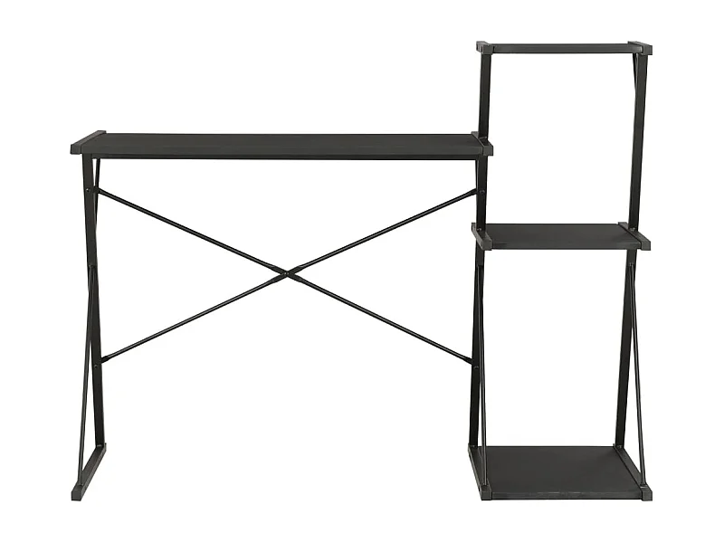 Sovran  Bureau met schap 116x50x93 cm zwart