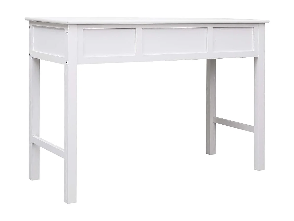 Almont  Escritorio de madera blanco 110x45x76 cm