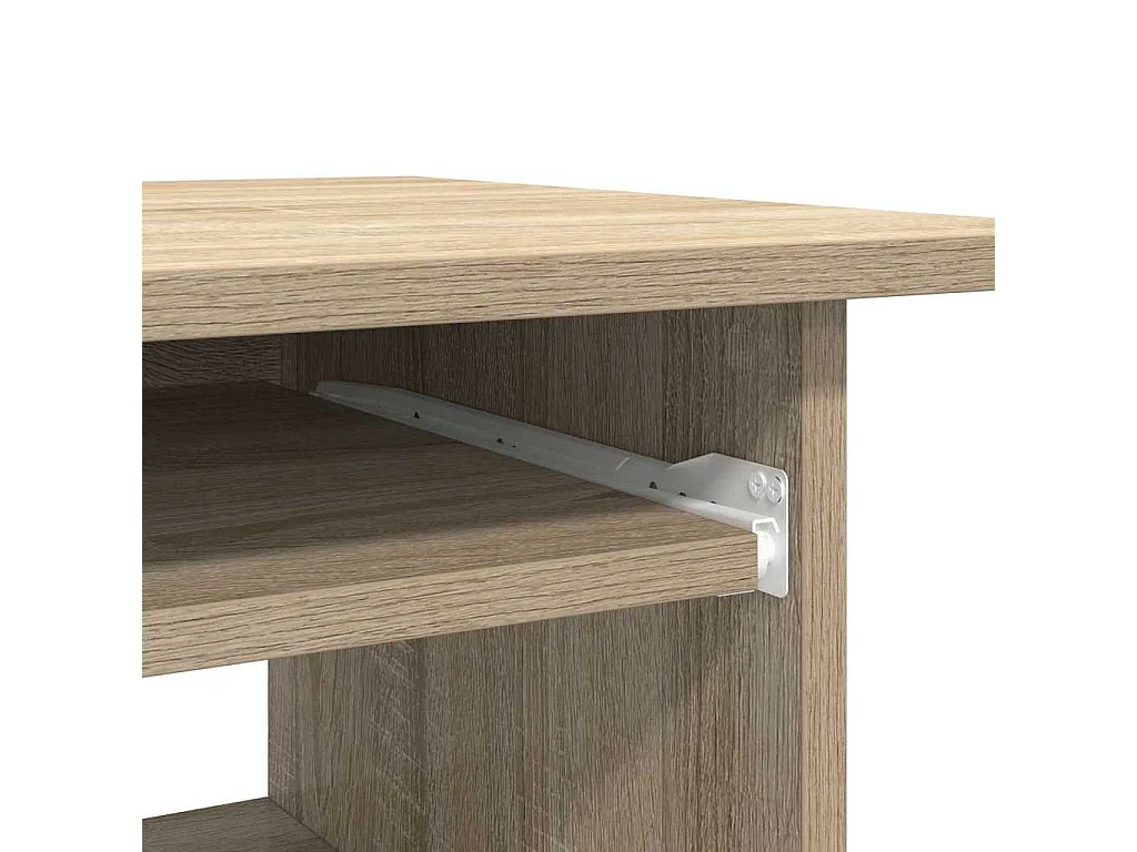 Liza  Bureau 80x45x74 cm bewerkt hout sonoma eikenkleurig