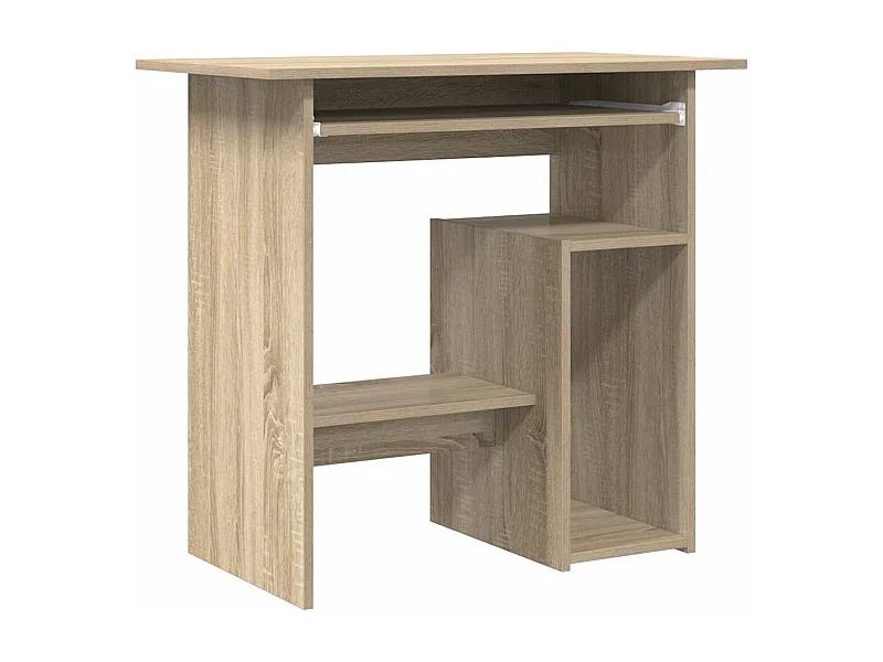 Liza  Escritorio madera contrachapada color roble Sonoma 80x45x74 cm