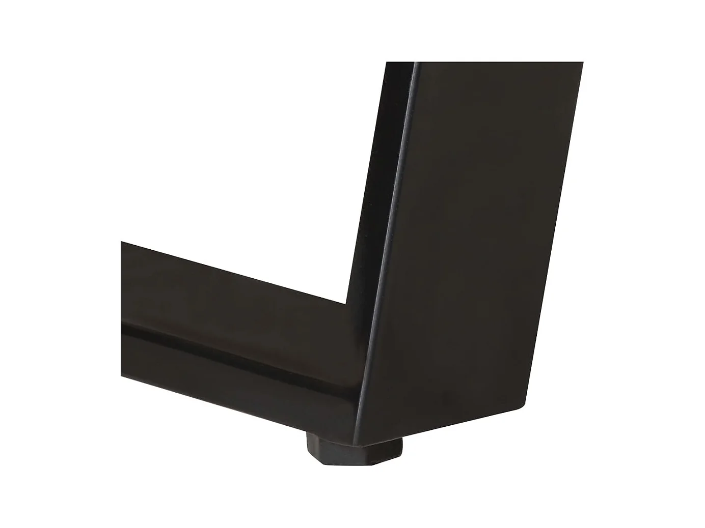 Garden Furniture -  Bureau 107x45x79 cm Bois d'acacia solide avec bord l