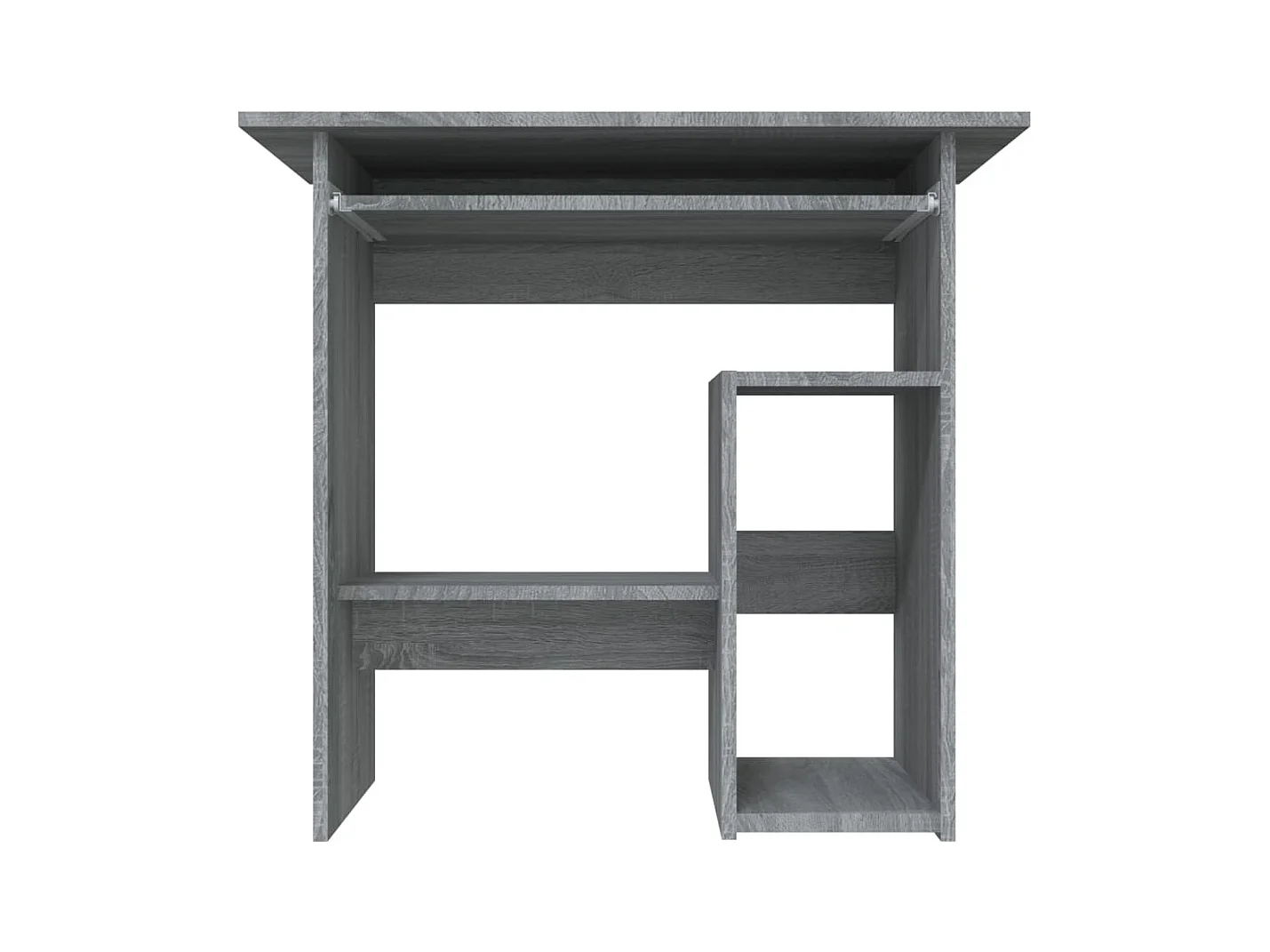 Liza  Bureau Sonoma gris 80x45x74 cm Bois d'ingénierie