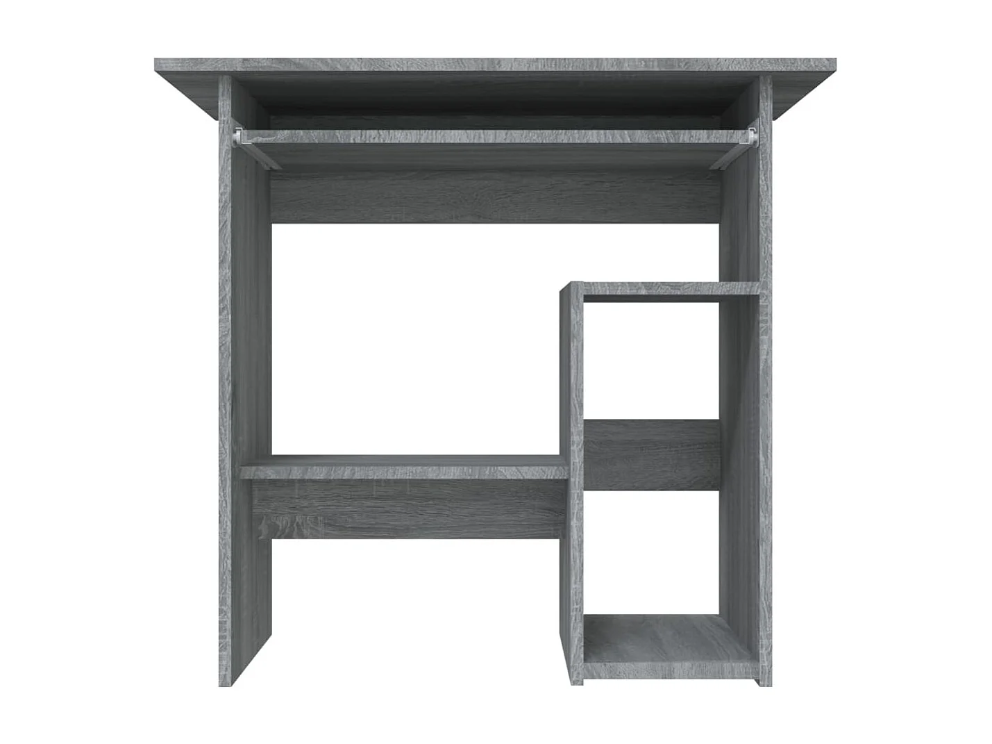 Liza  Bureau Sonoma gris 80x45x74 cm Bois d'ingénierie