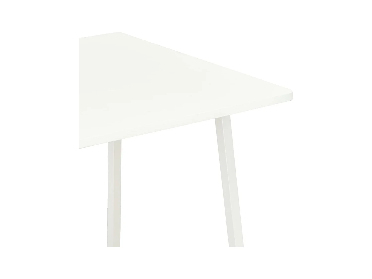 Brynsi  Bureau avec étagère Blanc 102x50x117 cm