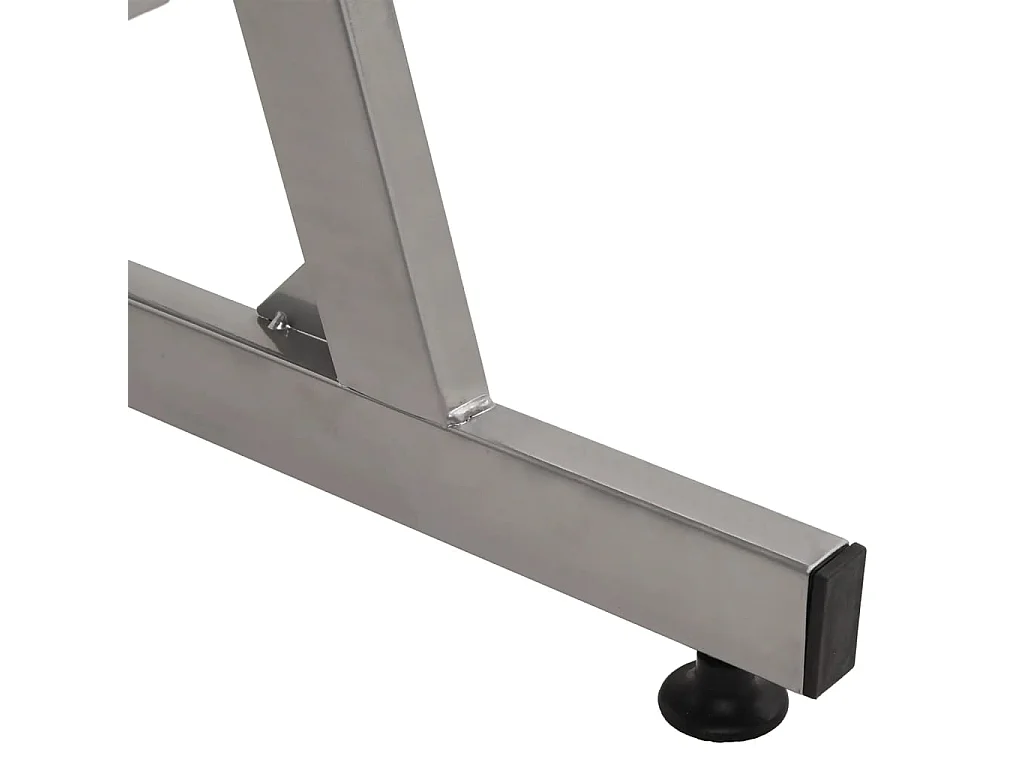 Erindor  Bureau d'angle marron bois d'ingénierie