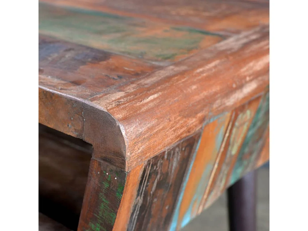 Garden Furniture -  Bureau avec pieds en fer Bois de récupération