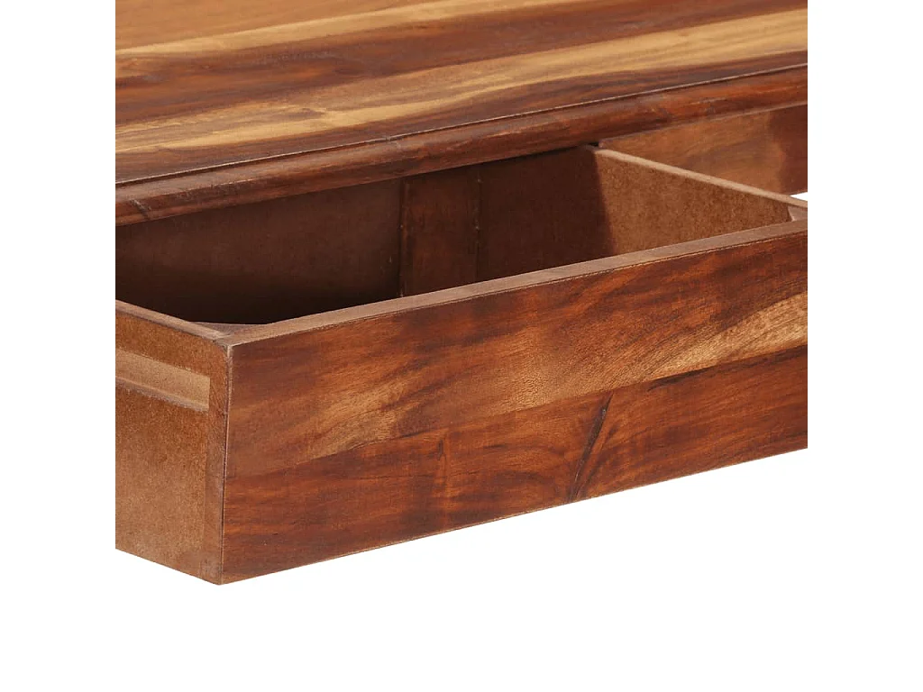 Prolenta Premium -  Bureau avec tiroir 110x50x77 cm bois d'acacia massif