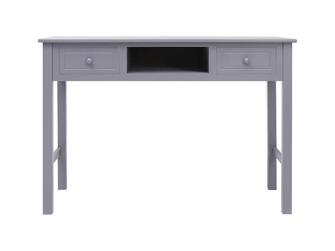 Selene  Buffet Gris 108x45x76 cm Bois de Paulownia massif