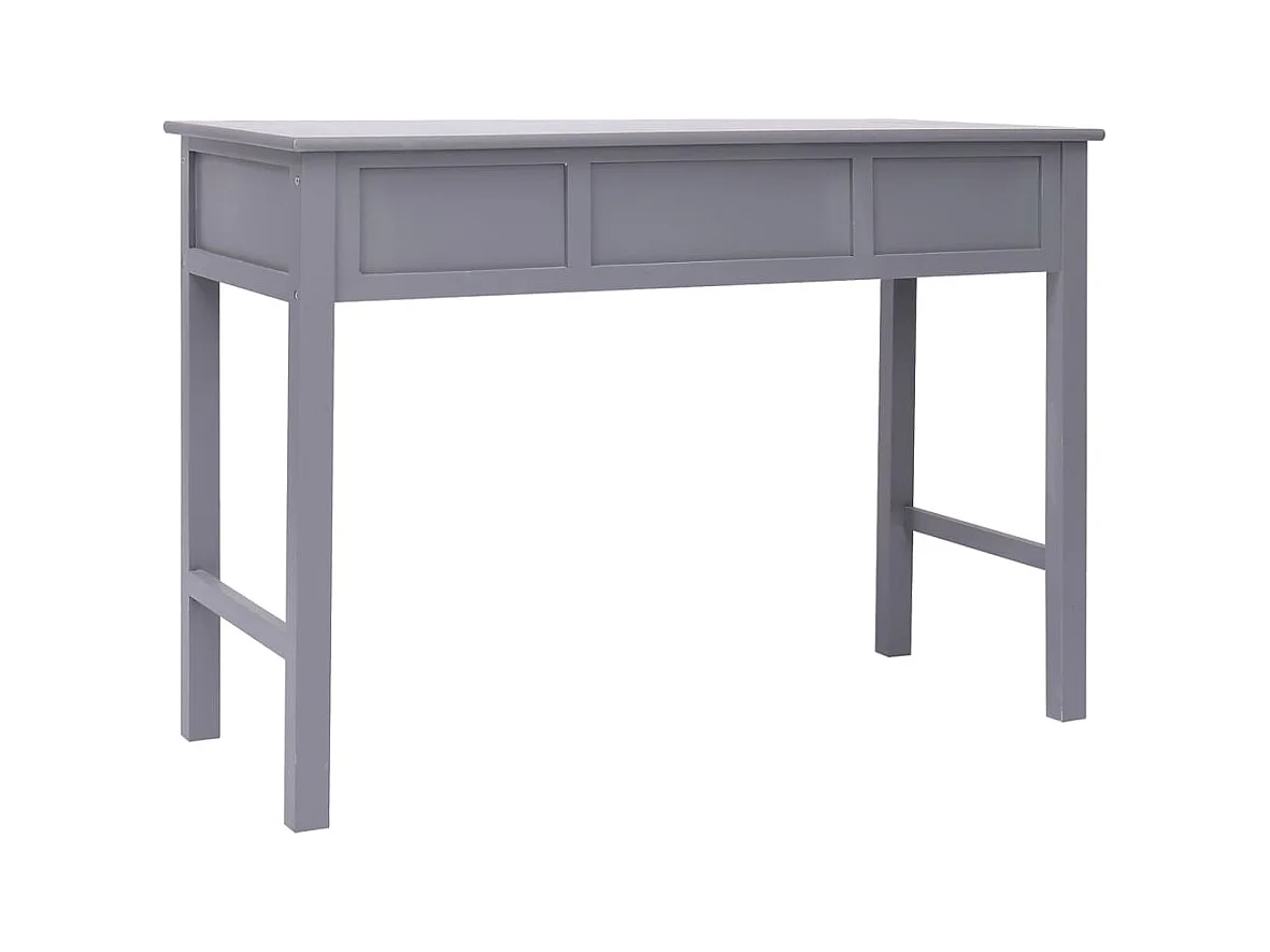 Selene  Buffet Gris 108x45x76 cm Bois de Paulownia massif