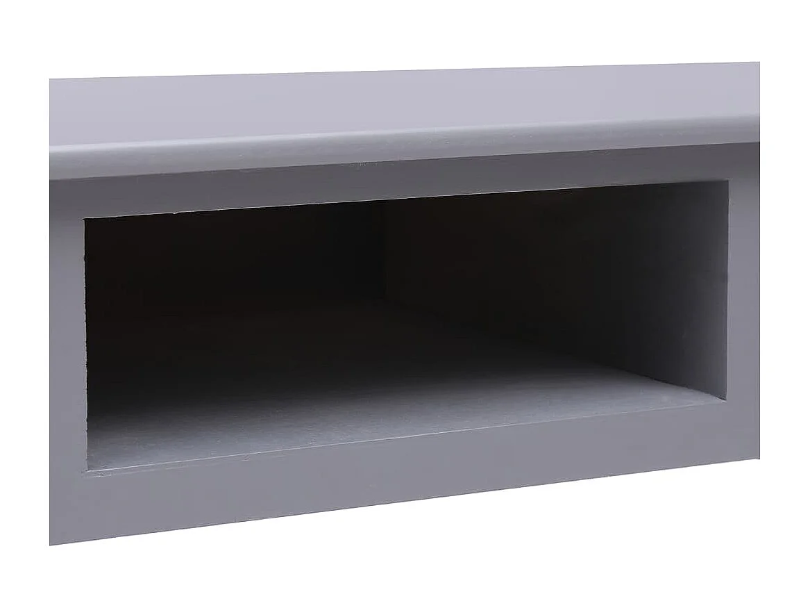 Selene  Buffet Gris 108x45x76 cm Bois de Paulownia massif