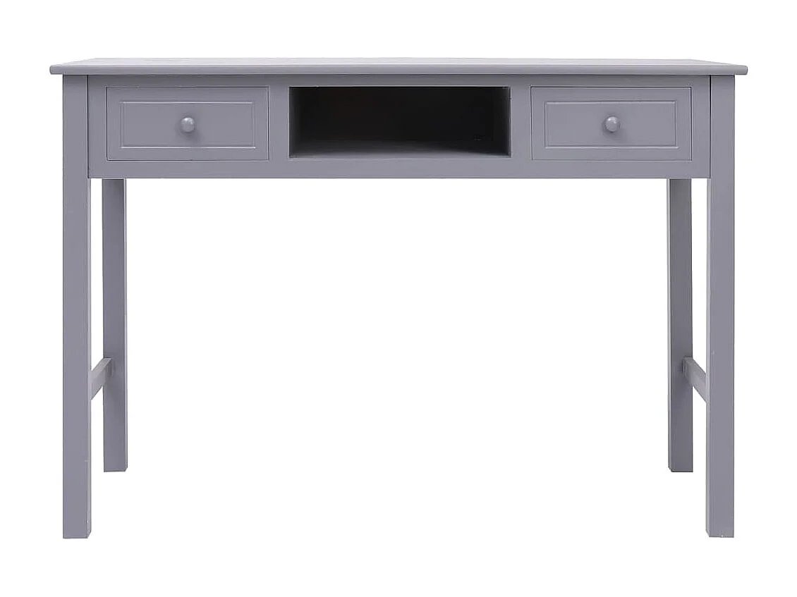 Selene  Buffet Gris 108x45x76 cm Bois de Paulownia massif