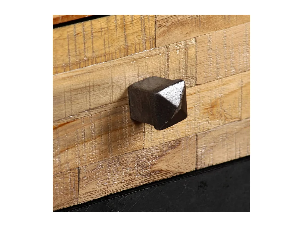 Garden Furniture -  Bureau Teck de récupération massif 110 x 50 x 76 cm