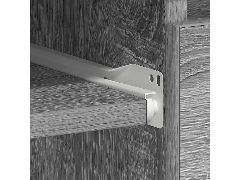 Rand Dean  Bureau Sonoma gris 90x45x76 cm Bois d'ingénierie