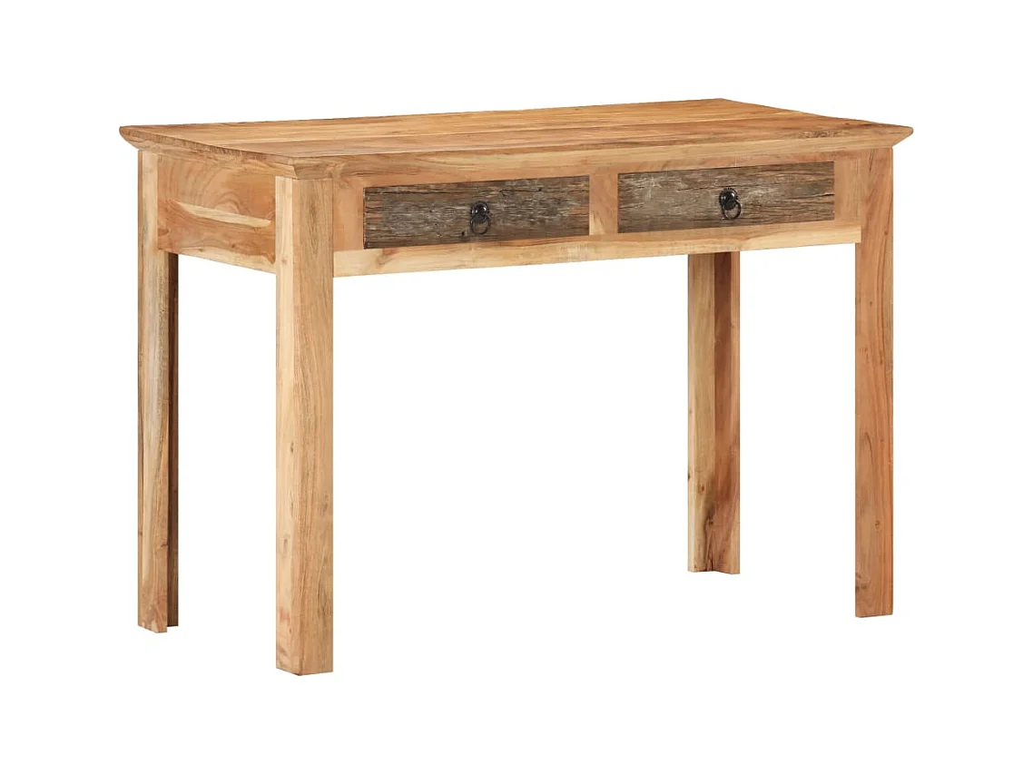 Garden Furniture -  Bureau 110x50x75 cm Bois de récupération massif