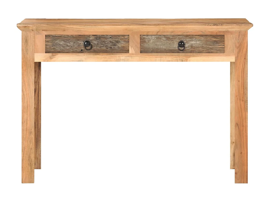 Garden Furniture -  Bureau 110x50x75 cm Bois de récupération massif