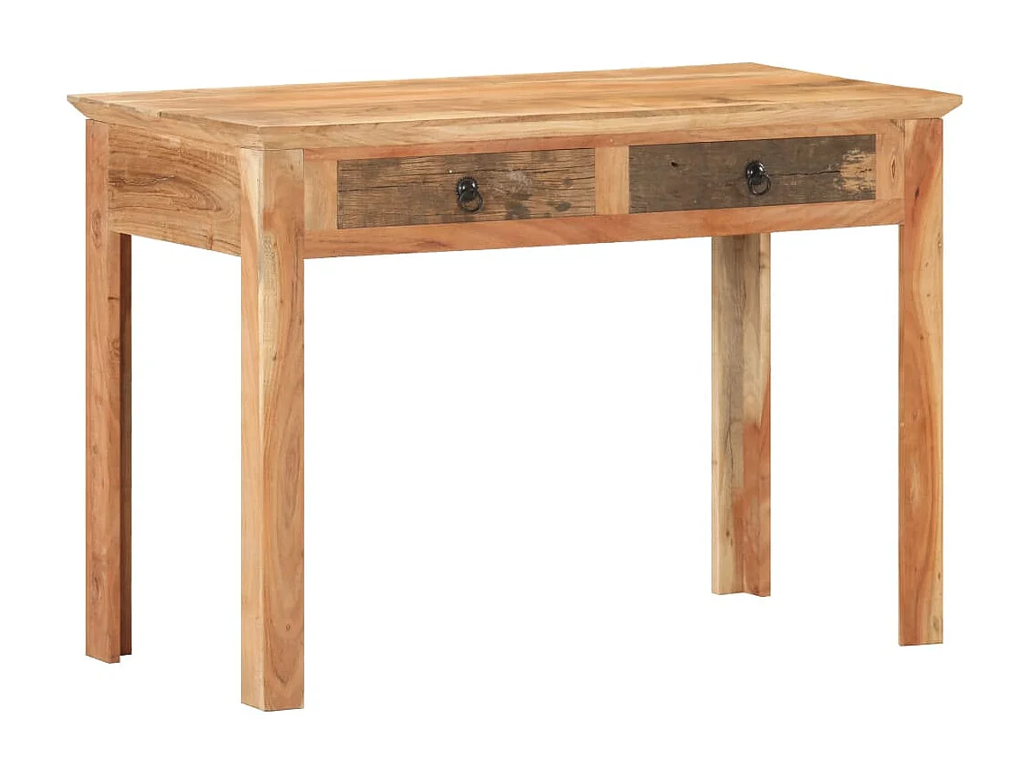 Garden Furniture -  Bureau 110x50x75 cm Bois de récupération massif