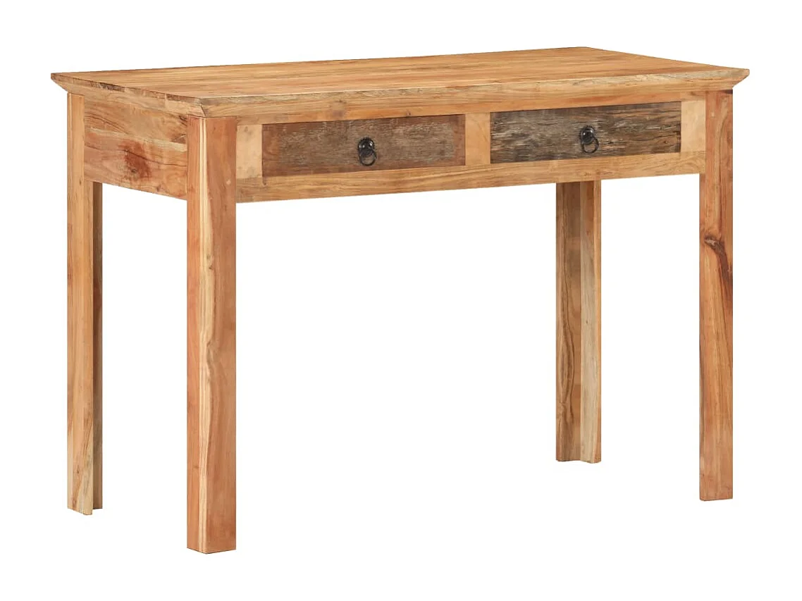 Garden Furniture -  Bureau 110x50x75 cm Bois de récupération massif
