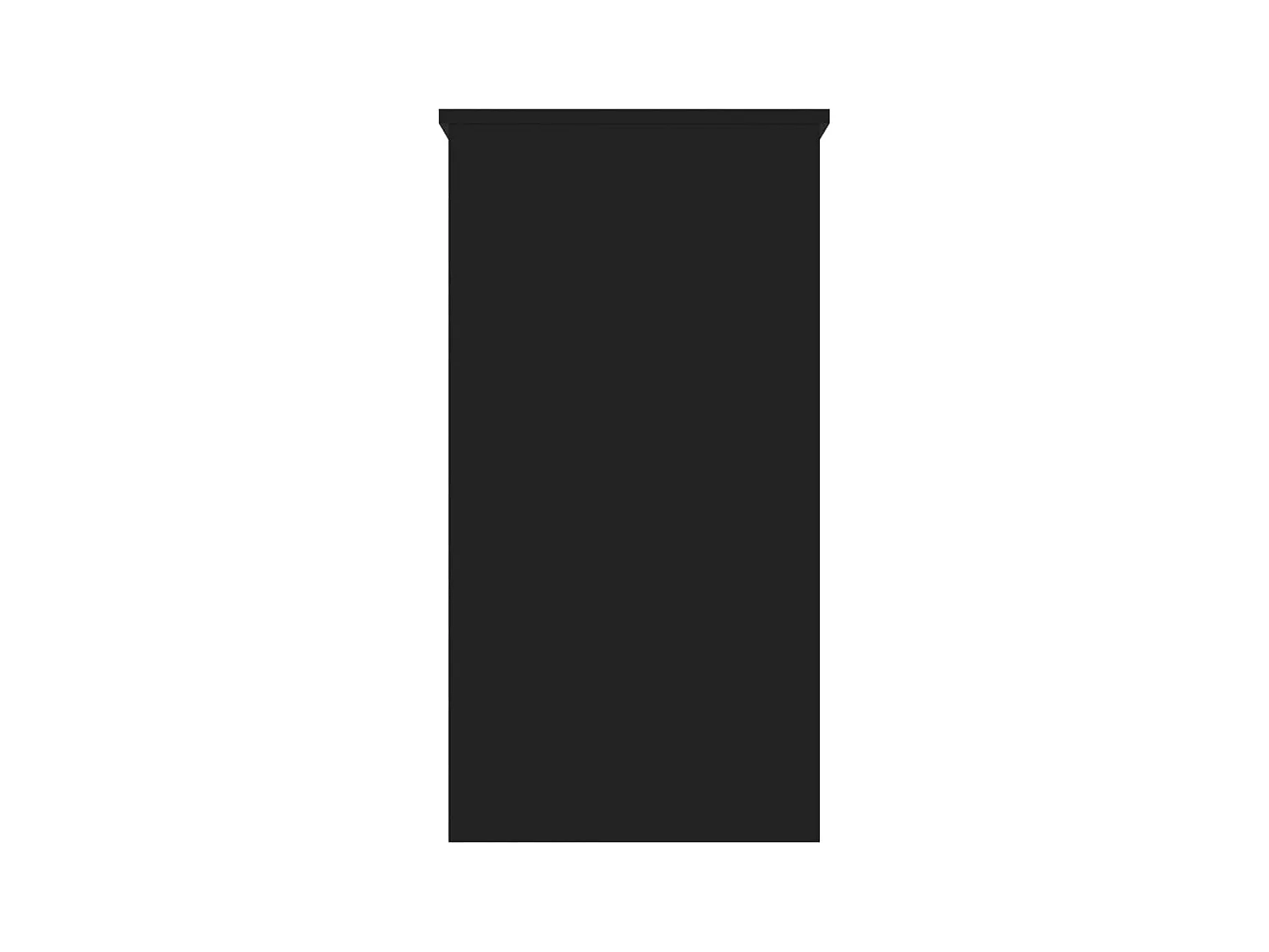 Werran  Bureau Noir 80x40x75 cm Aggloméré