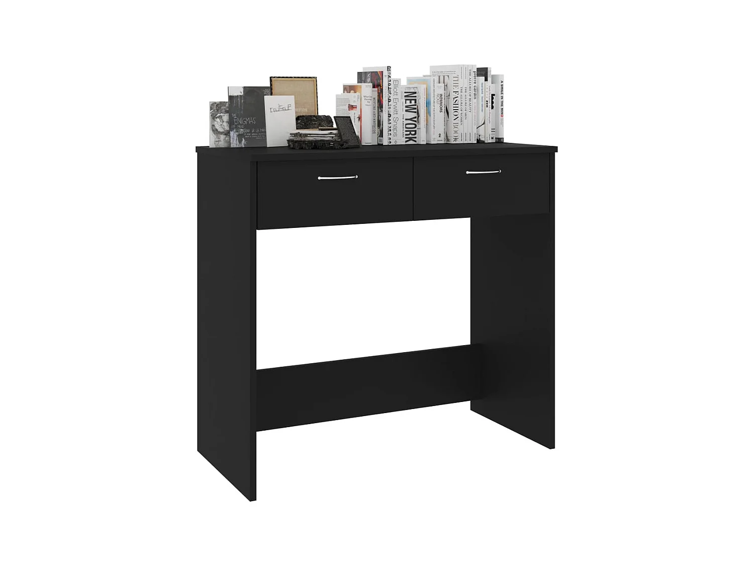 Werran  Bureau Noir 80x40x75 cm Aggloméré