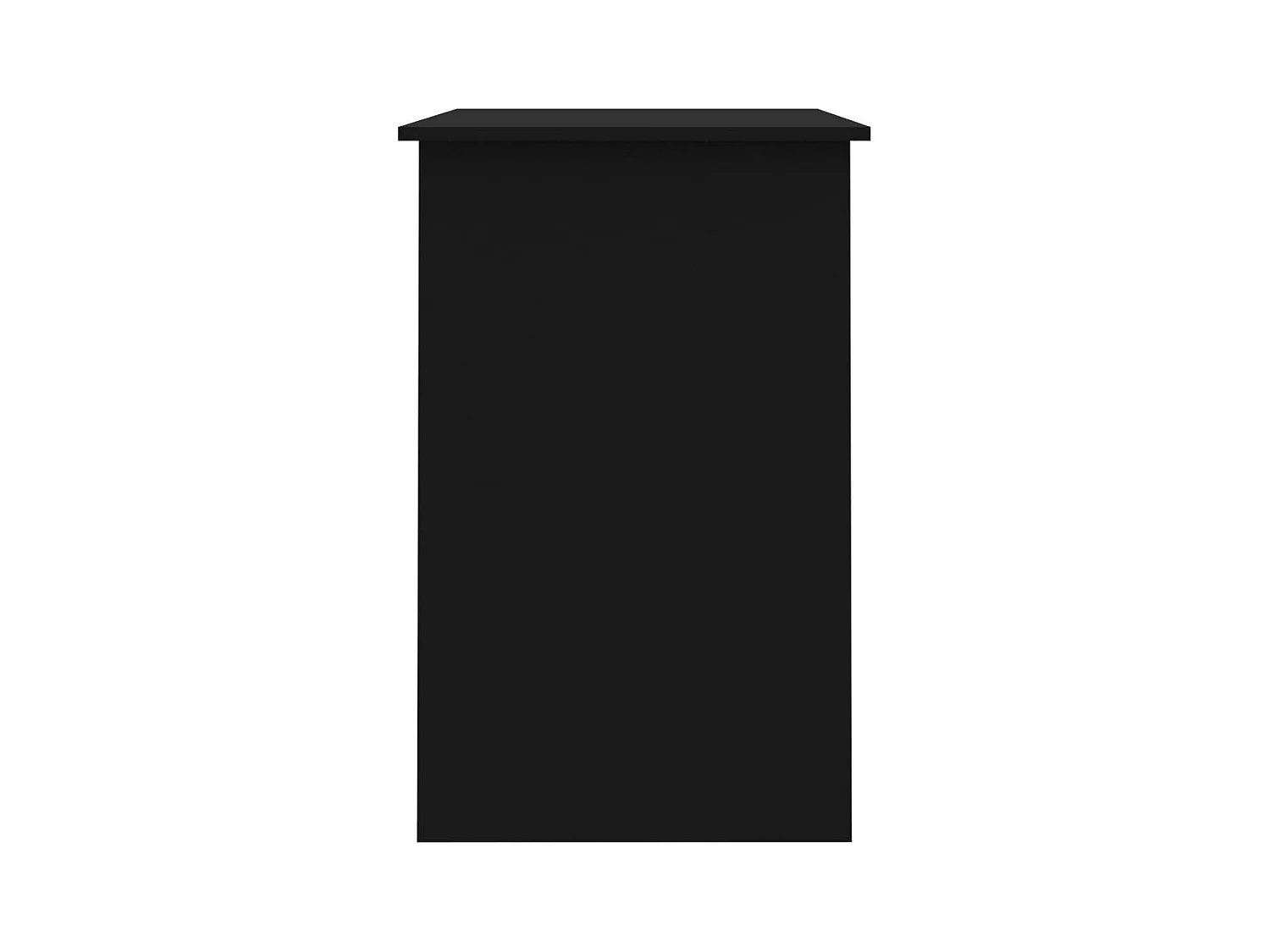 Adriano  Bureau Noir 100x50x76 cm Bois d’ingénierie