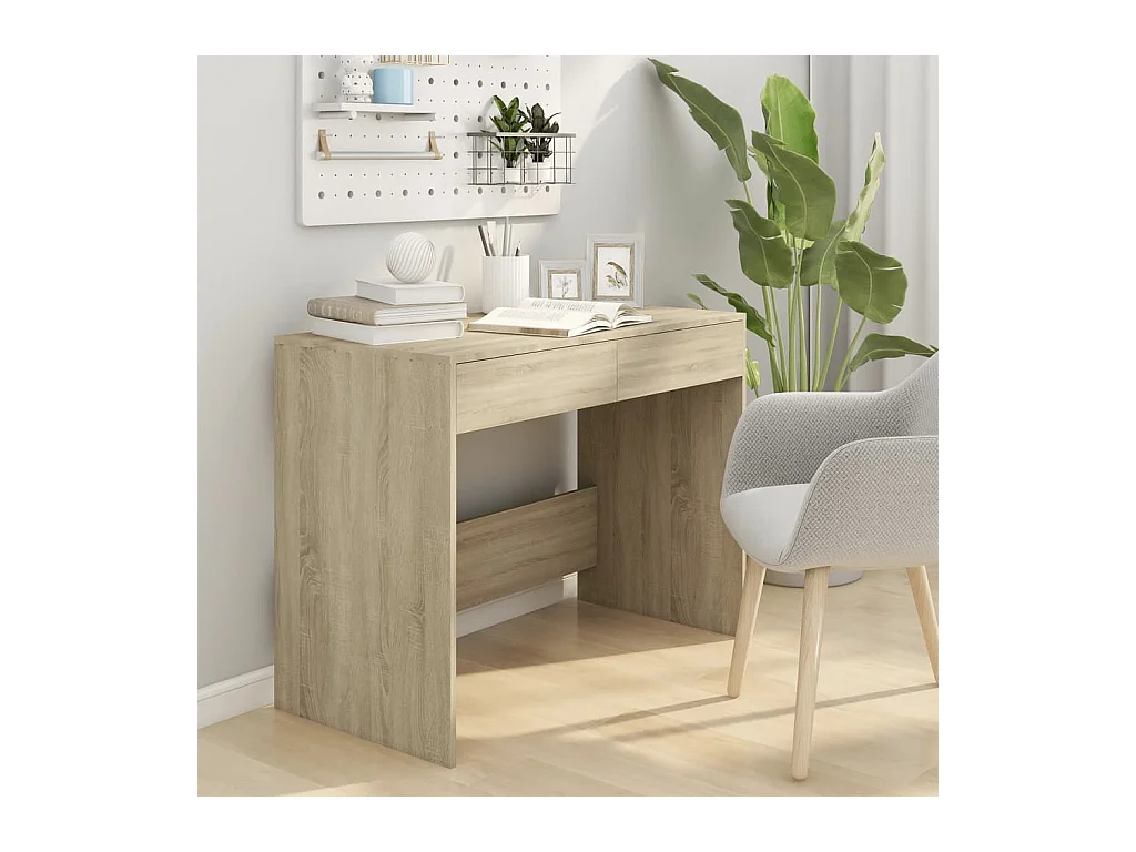 Williamsport  Bureau Chêne sonoma 101x50x76,5 cm Bois d'ingénierie