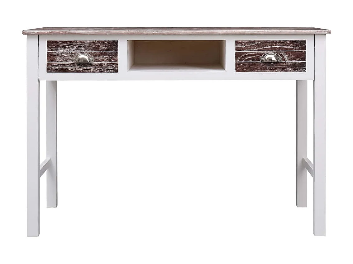 Almont  Escritorio de madera marrón 110x45x76 cm