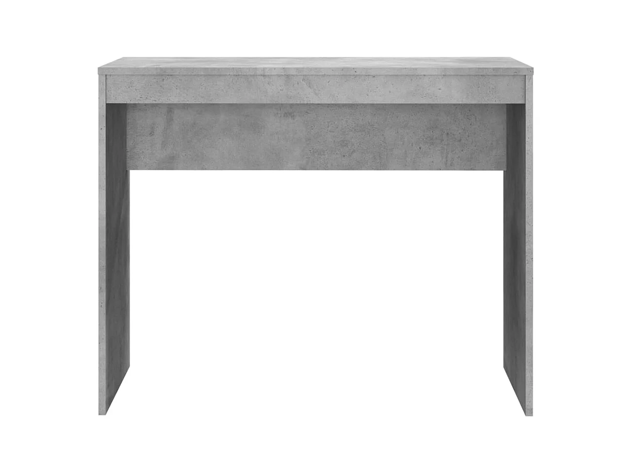 Cherry Valley  Bureau Gris béton 90x40x72 cm Bois d'ingénierie