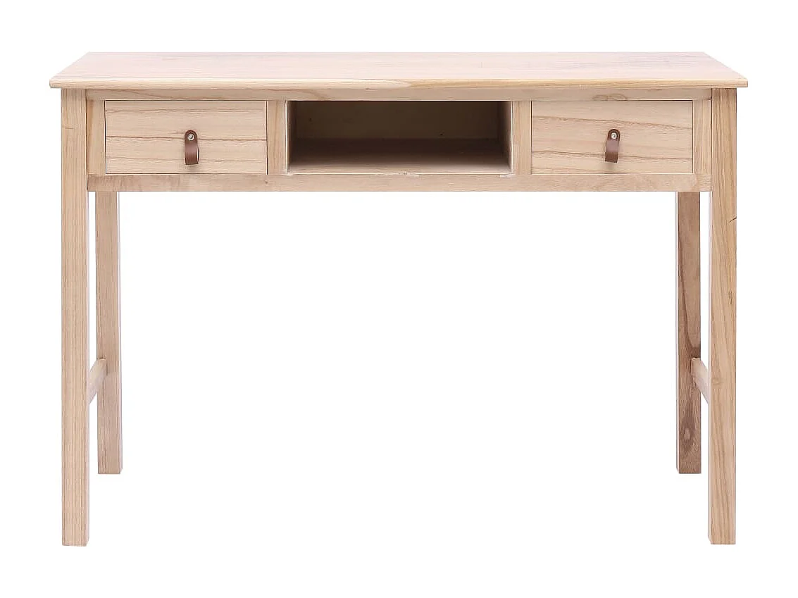 Almont  Escritorio de madera color natural 110x45x76 cm