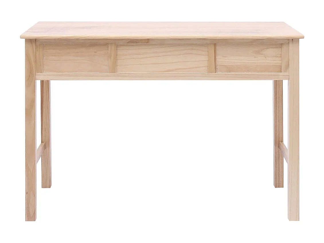 Almont  Escritorio de madera color natural 110x45x76 cm
