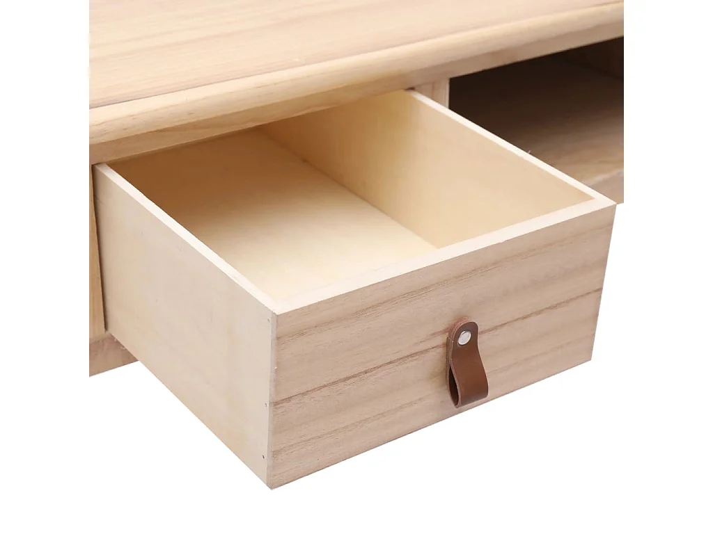 Almont  Escritorio de madera color natural 110x45x76 cm